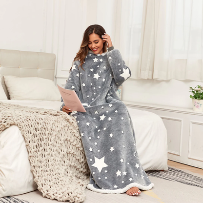 Soft Oversized Sweatshirt with Big Hood - Lusomart