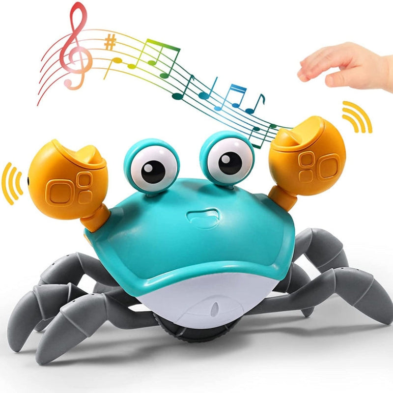 Fun Baby Crab Toy with Lights and Sounds - Lusomart