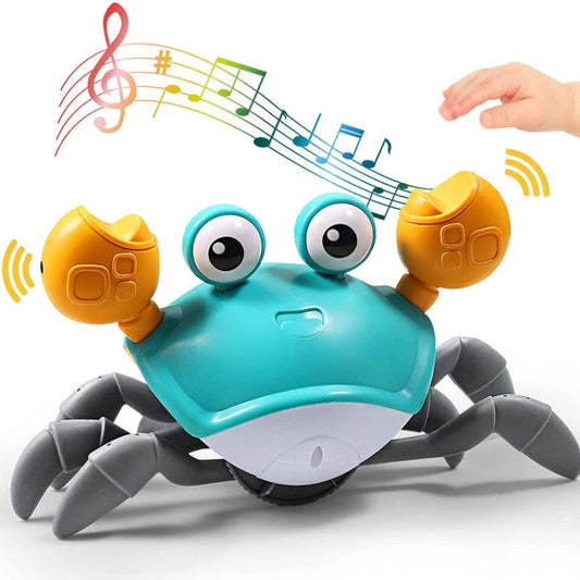Fun Baby Crab Toy with Lights and Sounds - Lusomart