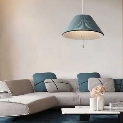 Modern Folding Shade LED Hanging Light