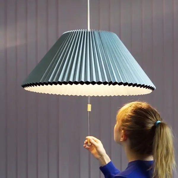 Modern Folding Shade LED Hanging Light