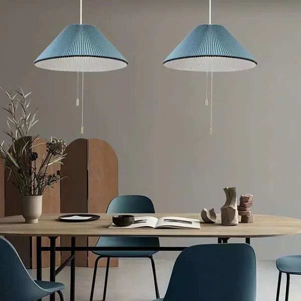 Modern Folding Shade LED Hanging Light