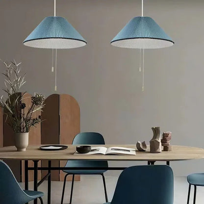 Modern Folding Shade LED Hanging Light