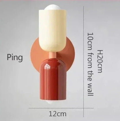 Warm White LED Wall Light Fixture