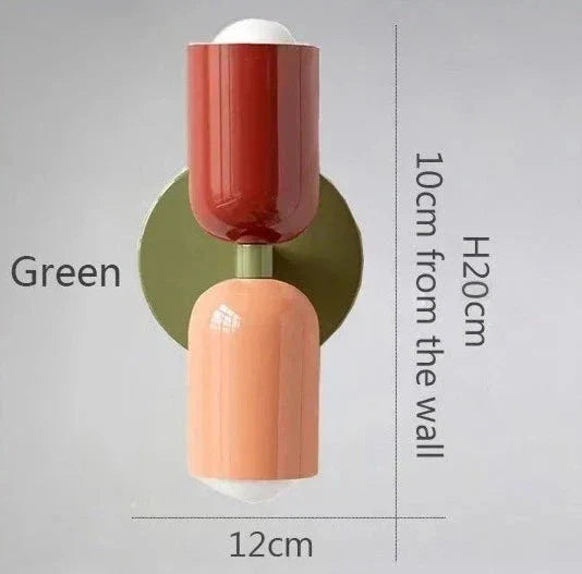 Warm White LED Wall Light Fixture