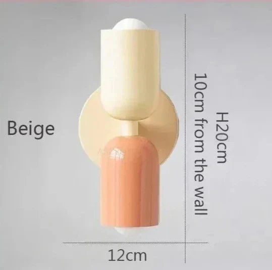 Warm White LED Wall Light Fixture