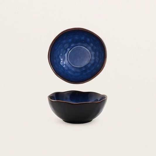 Unique Handmade Shaped Ceramic Soup Bowl - Lusomart