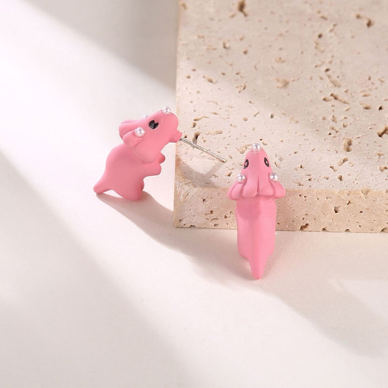 Creative Animal Bite Earrings with Playful Design – Unique Jewelry for Fun Fashion 10