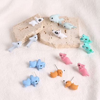Creative Animal Bite Earrings with Playful Design – Unique Jewelry for Fun Fashion 4