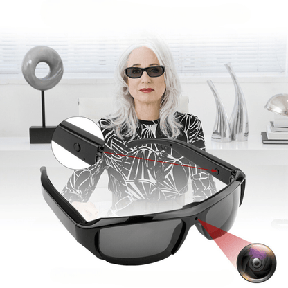 Outdoor HD Smart Glasses Camera 1080P