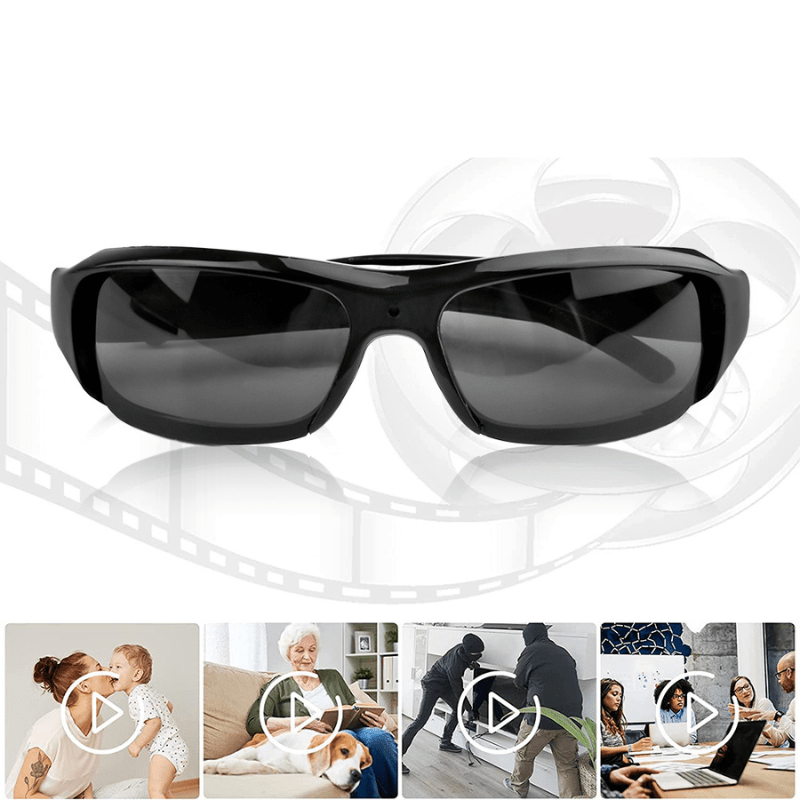 Outdoor HD Smart Glasses Camera 1080P