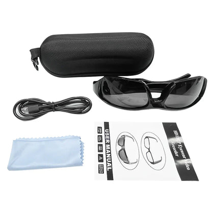 Outdoor HD Smart Glasses Camera 1080P