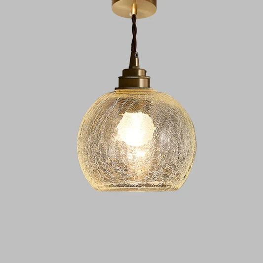 Vintage Style Glass Pendant Lamp - Lusomart