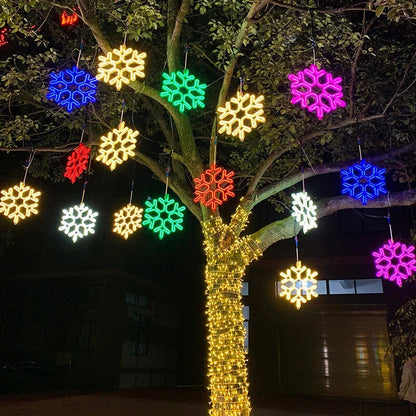 Colorful Winter Fairy String Lights