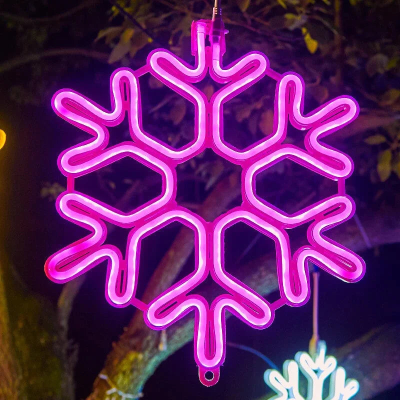 Colorful Winter Fairy String Lights