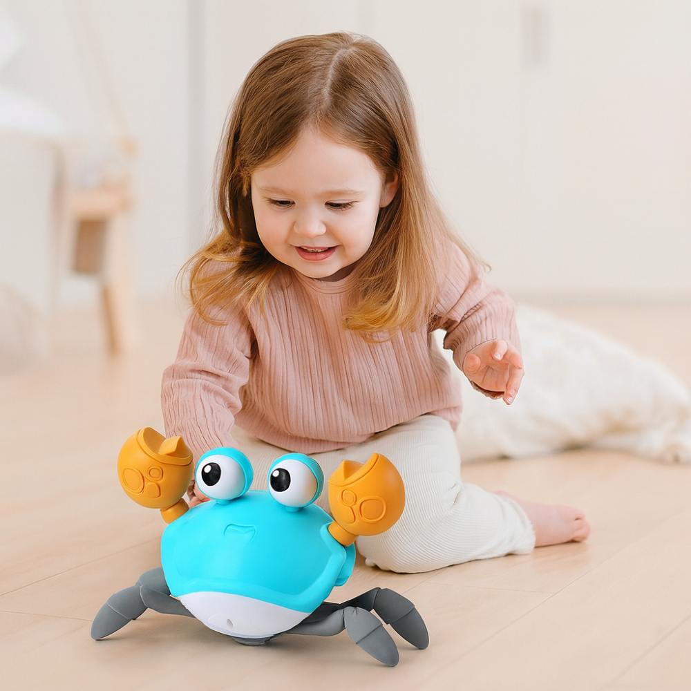 Fun Musical Crawling Crab Toy for Babies - Lusomart