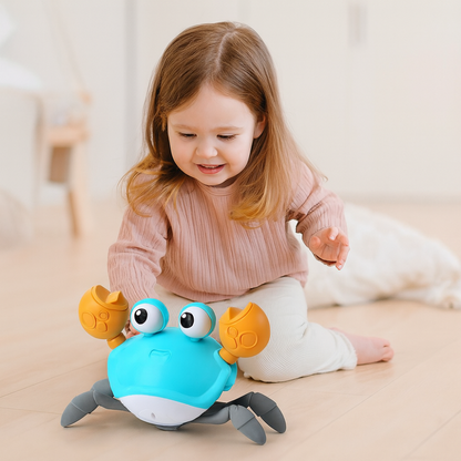 Fun Musical Crawling Crab Toy for Babies - Lusomart