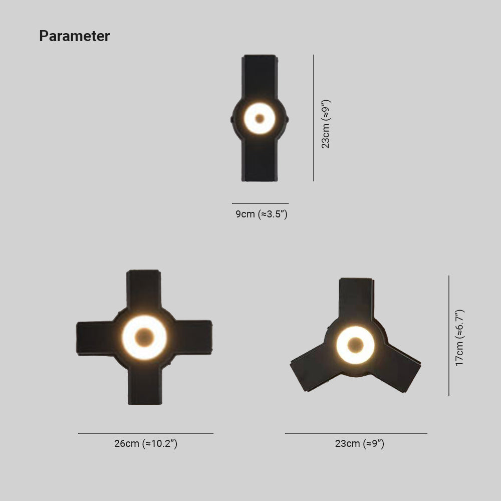 Outdoor Stainless Steel LED Wall Lamp