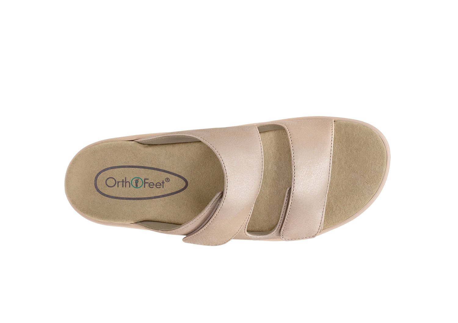 Cruz | Elegant Dusty Rose Pink Wedge Sandals with Ortho-Cushion Support 2