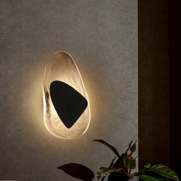 Clear Glass Modern Wall Lamp - Lusomart