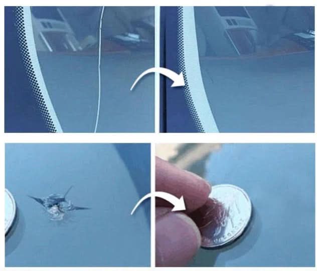 CrystalClear | Efficient High-Strength Windscreen Chip Repair Kit 3