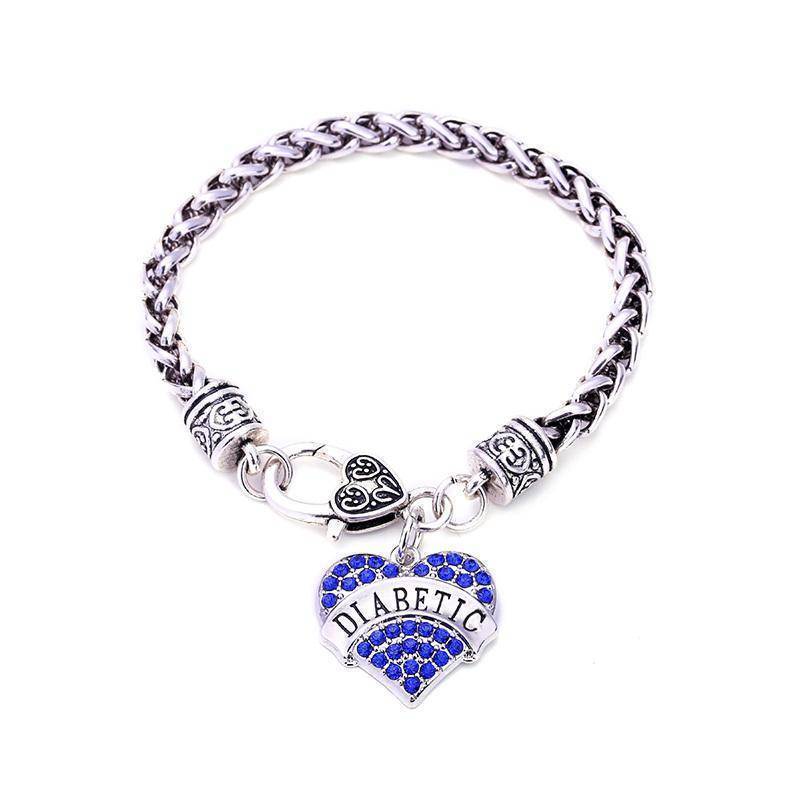 CrystalHeart | Elegant Stylish Medical Alert ID Wrist Watch for Women 2