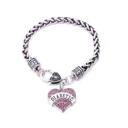 CrystalHeart | Elegant Stylish Medical Alert ID Wrist Watch for Women 3