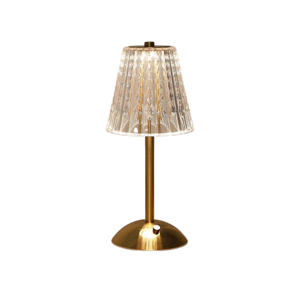 CrystalLuxe - Vintage Table Lamp with Elegant Shine 2