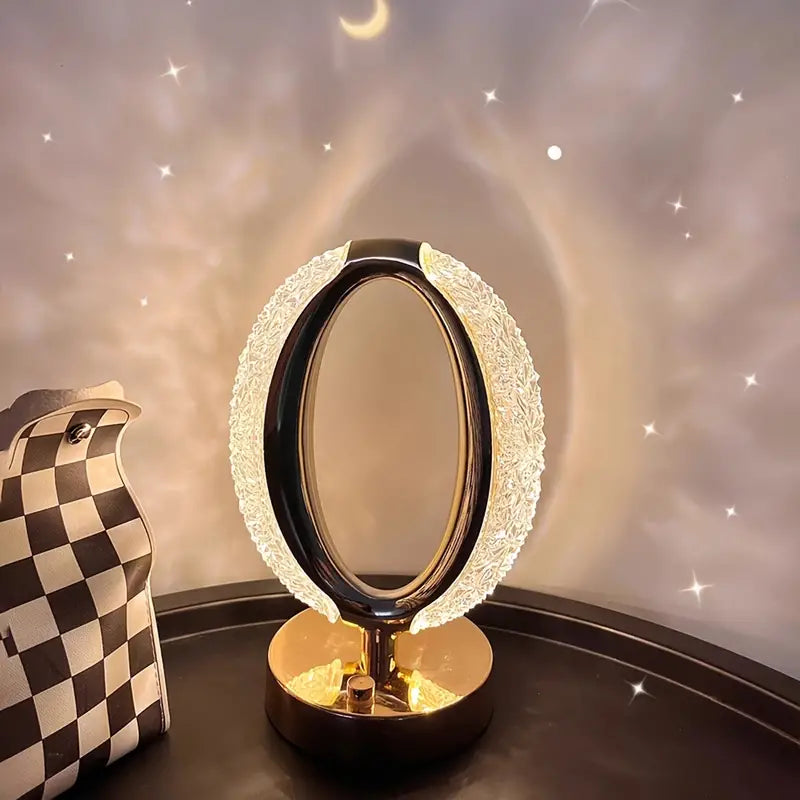 CrystalShine - Modern Crystal Table Lamp with Luxe Aesthetic 1