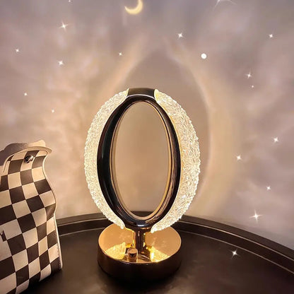 CrystalShine - Modern Crystal Table Lamp with Luxe Aesthetic 1