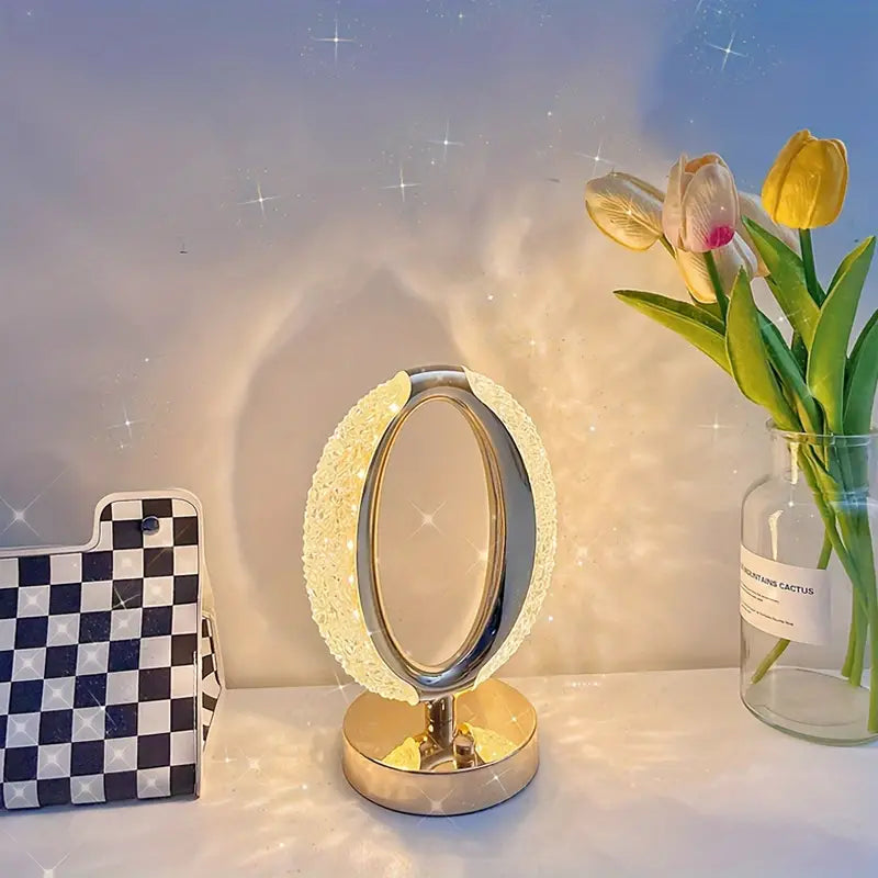 CrystalShine - Modern Crystal Table Lamp with Luxe Aesthetic 2