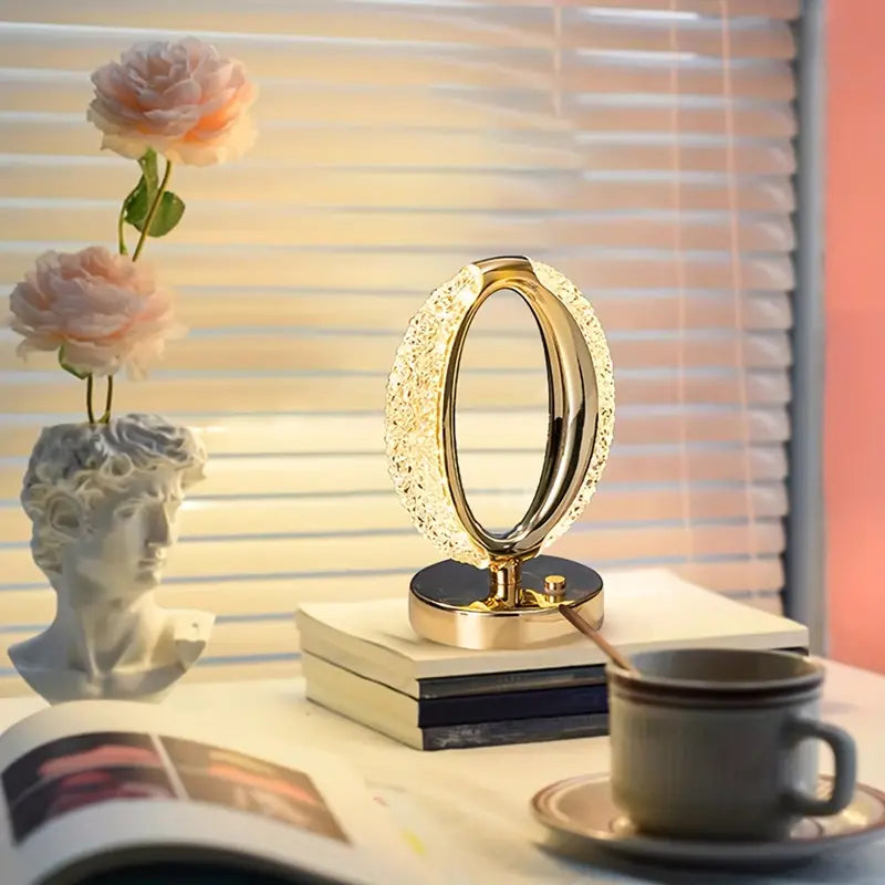 CrystalShine - Modern Crystal Table Lamp with Luxe Aesthetic 3