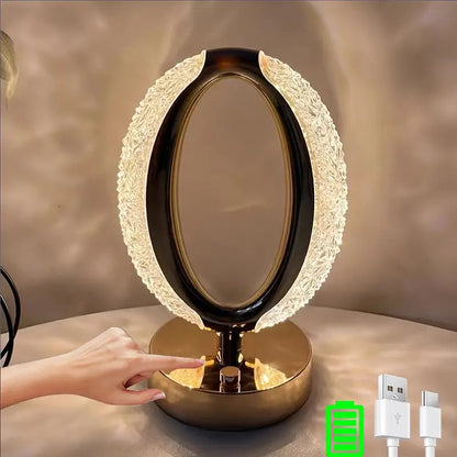 CrystalShine - Modern Crystal Table Lamp with Luxe Aesthetic 4
