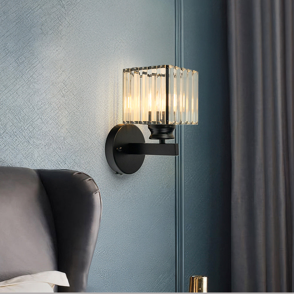 Crystal Round And Square Hallway Wall Lights 5