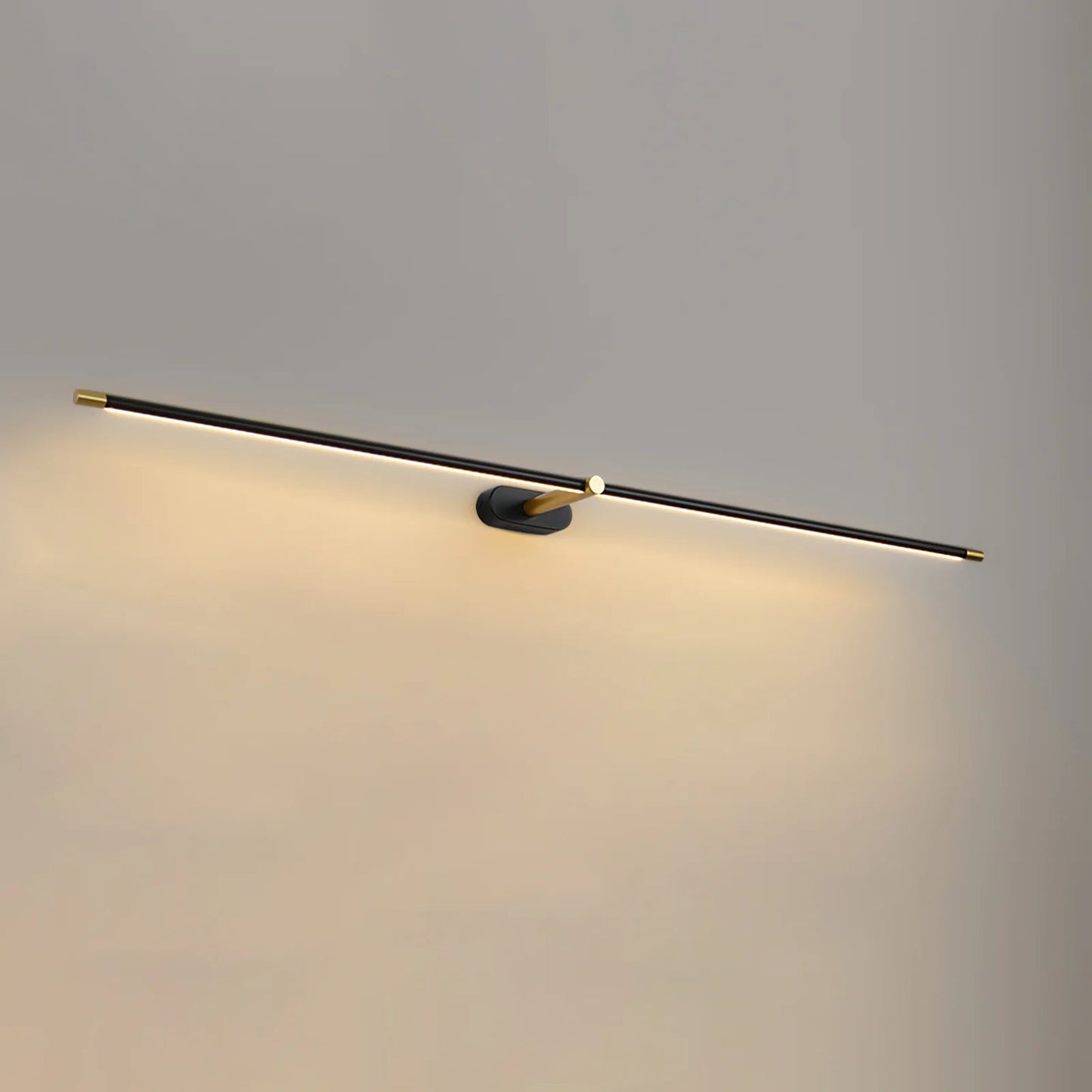 Clear Glass Modern Bathroom Wall Light - Lusomart