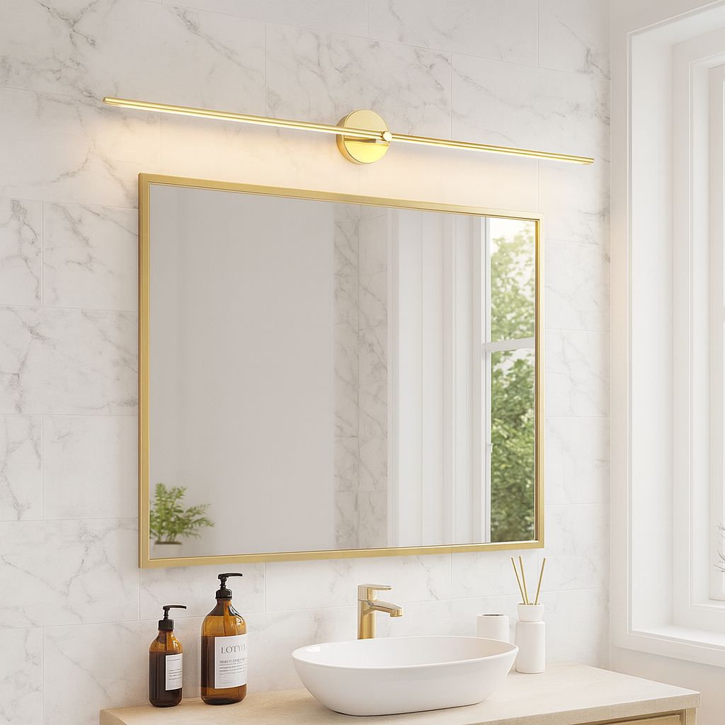 Crystalia | Bathroom Bar Wall Lamp For Elegant Look 2