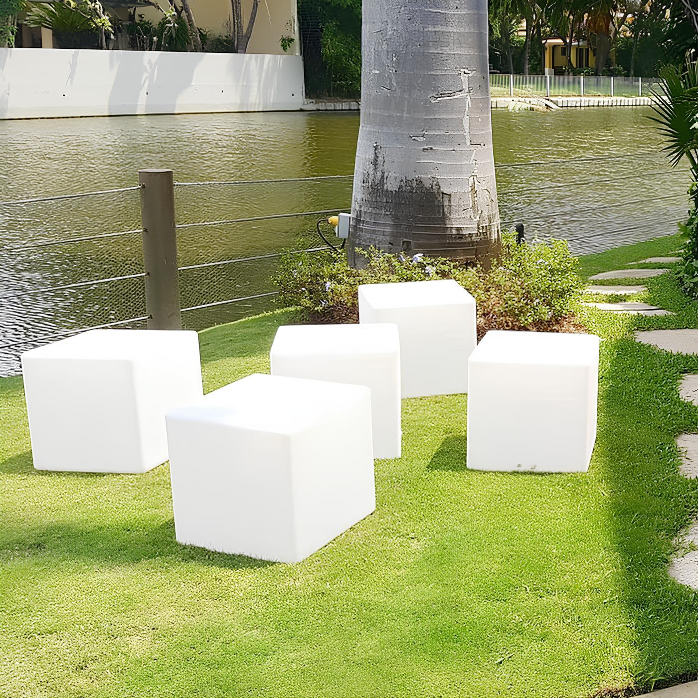 Waterproof LED Garden Cube Light