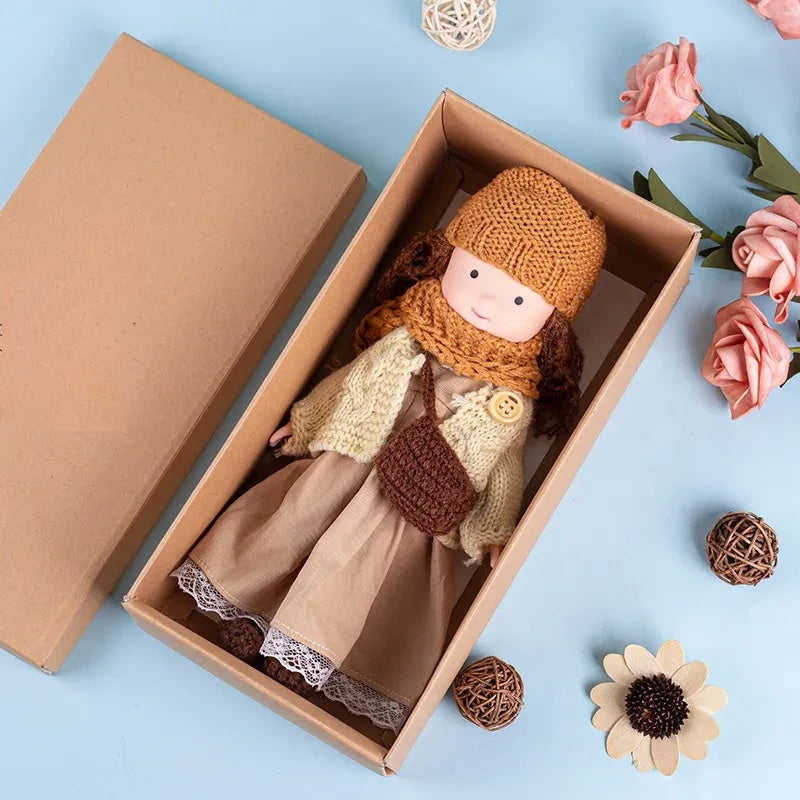 CuddlyCharm | Adorable Plush Dress-Up Doll with Accessories Gift Set 10
