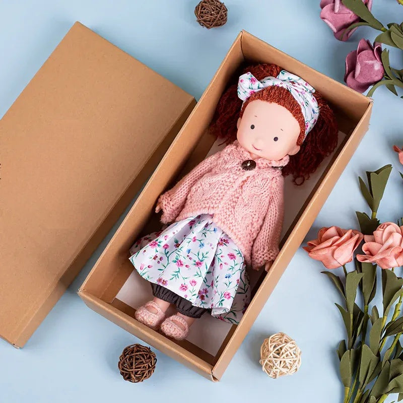 CuddlyCharm | Adorable Plush Dress-Up Doll with Accessories Gift Set 11