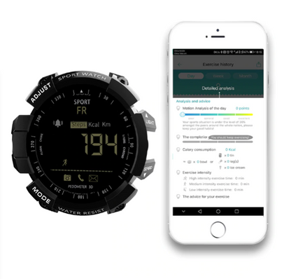 Sporty GPS Fitness Tracker Smartwatch