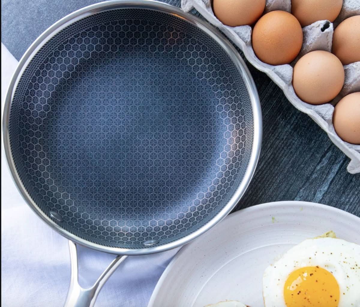 CulinaSteel | Premium Non-Stick Stainless Steel Frying Pan for Effortless Cooking 4
