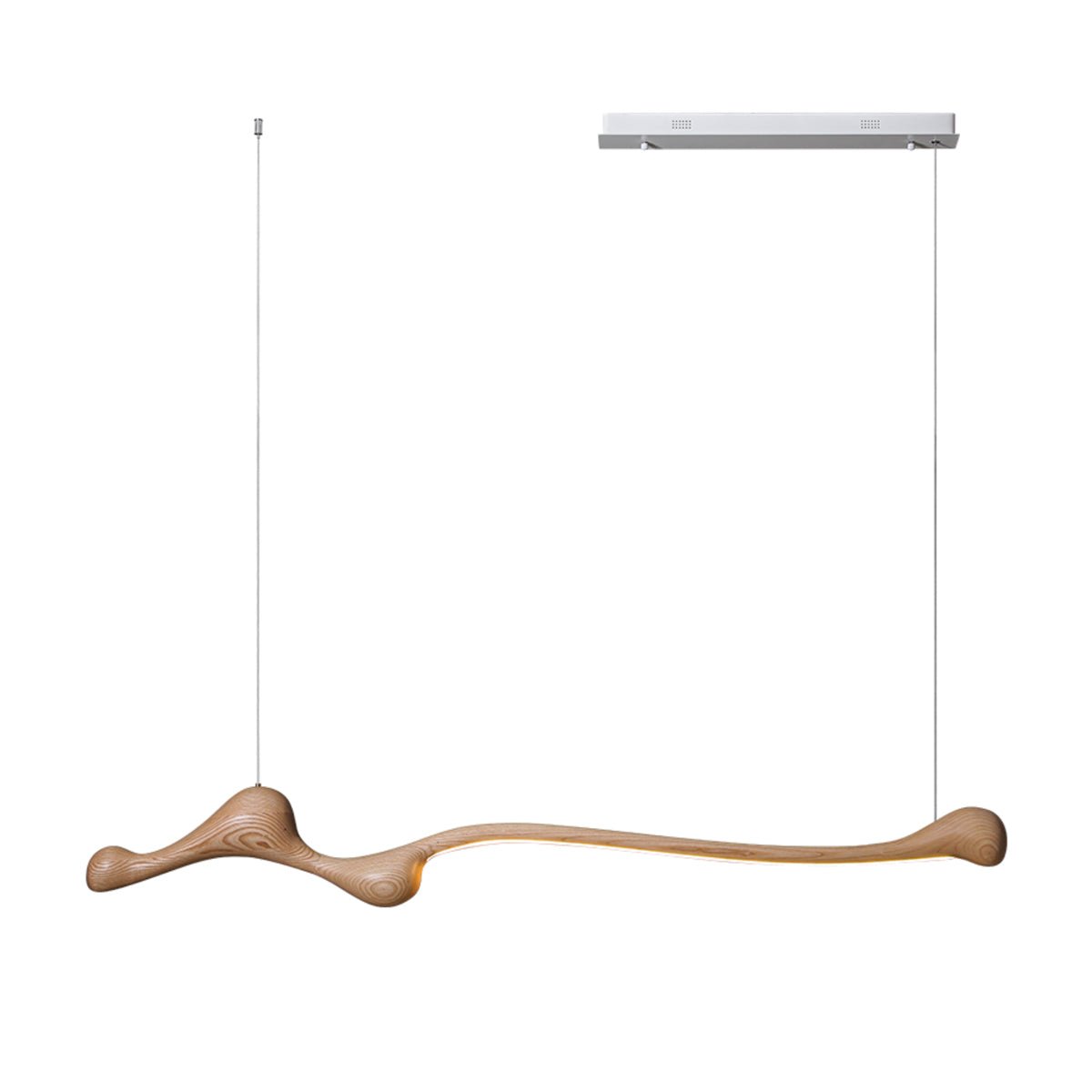 Simple Wooden Pendant Light with Natural Style - Lusomart