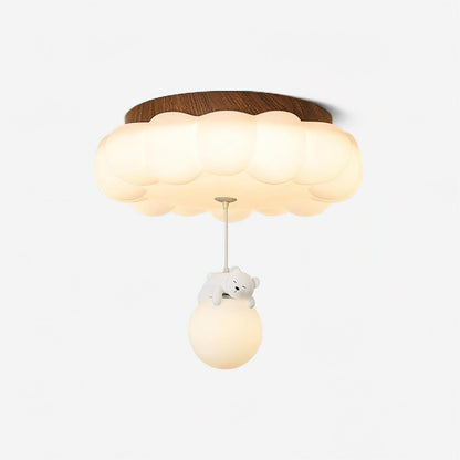 CumulusGlow | Charming Playful Children's Room Ceiling Lamp 6