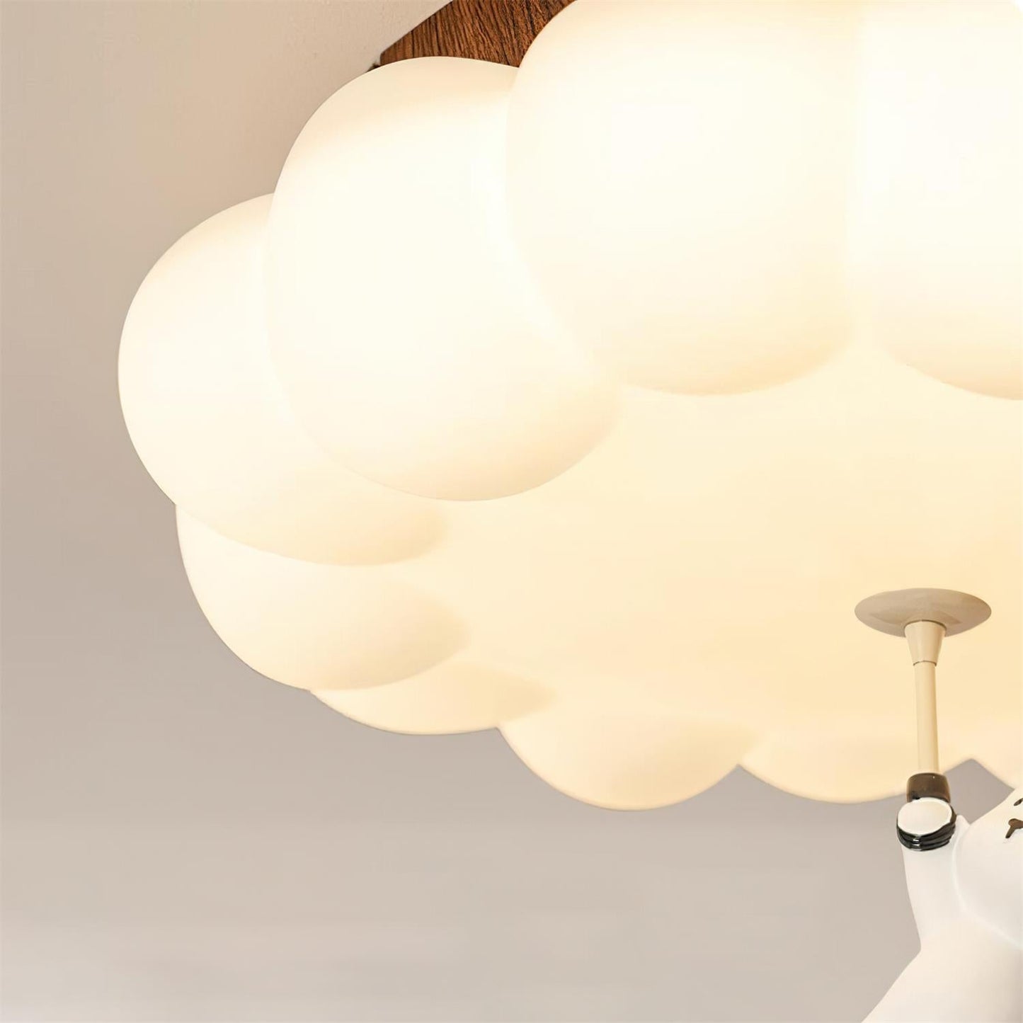 CumulusGlow | Charming Playful Children's Room Ceiling Lamp 8