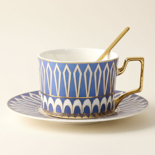 Delicate Fine China Tea Cup Set - Lusomart