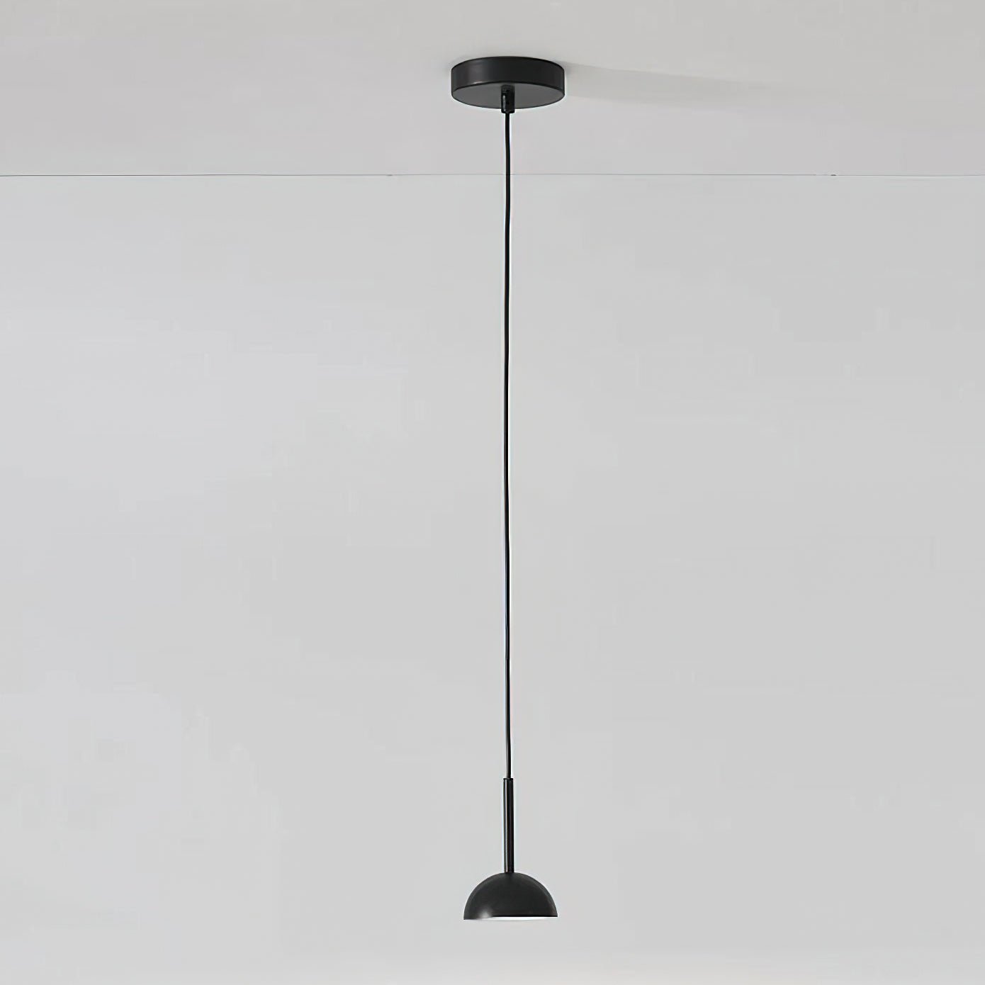 Sleek Silver Pendant Ceiling Light