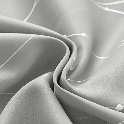 Curtain size options and blackout panel dimensions guide, helping customers choose perfect window fitting solutions
