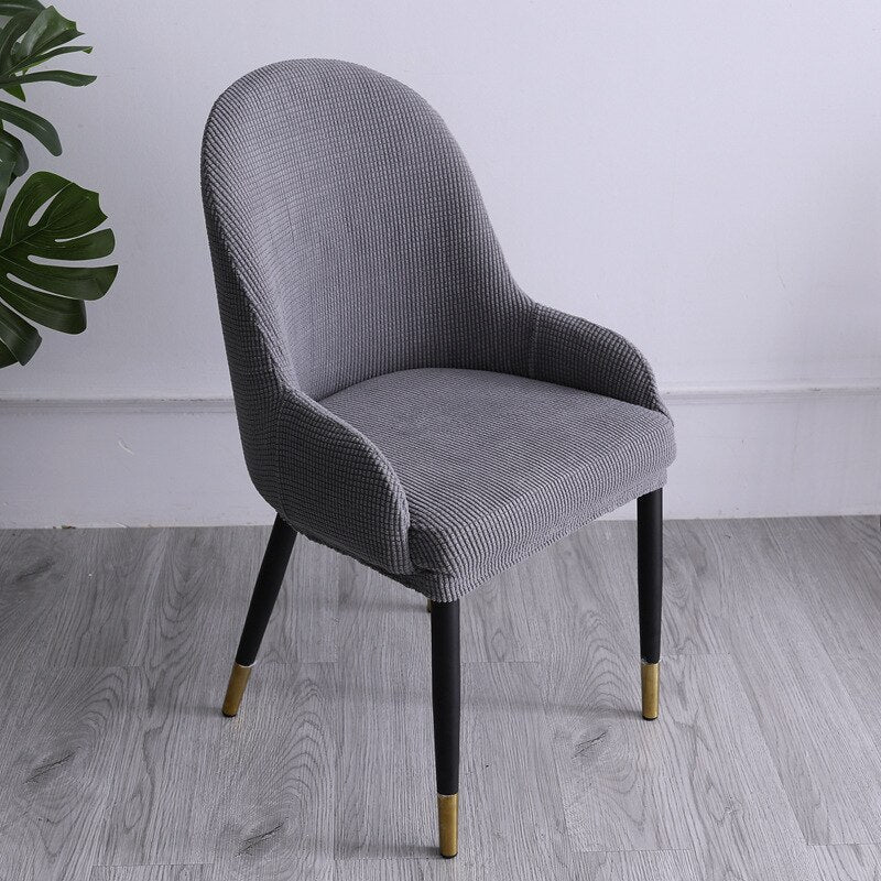 CurvaCover | Elegant High Elasticity Dining Chair Covers for Modern Décor 11