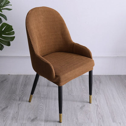 CurvaCover | Elegant High Elasticity Dining Chair Covers for Modern Décor 15