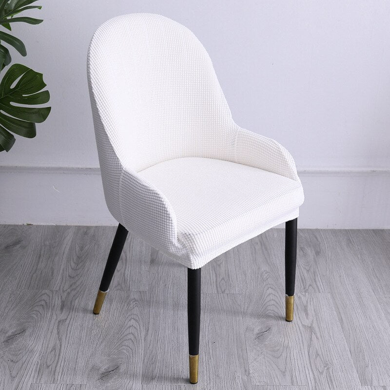 Stretchy Fabric Modern Dining Chair Cover - Lusomart